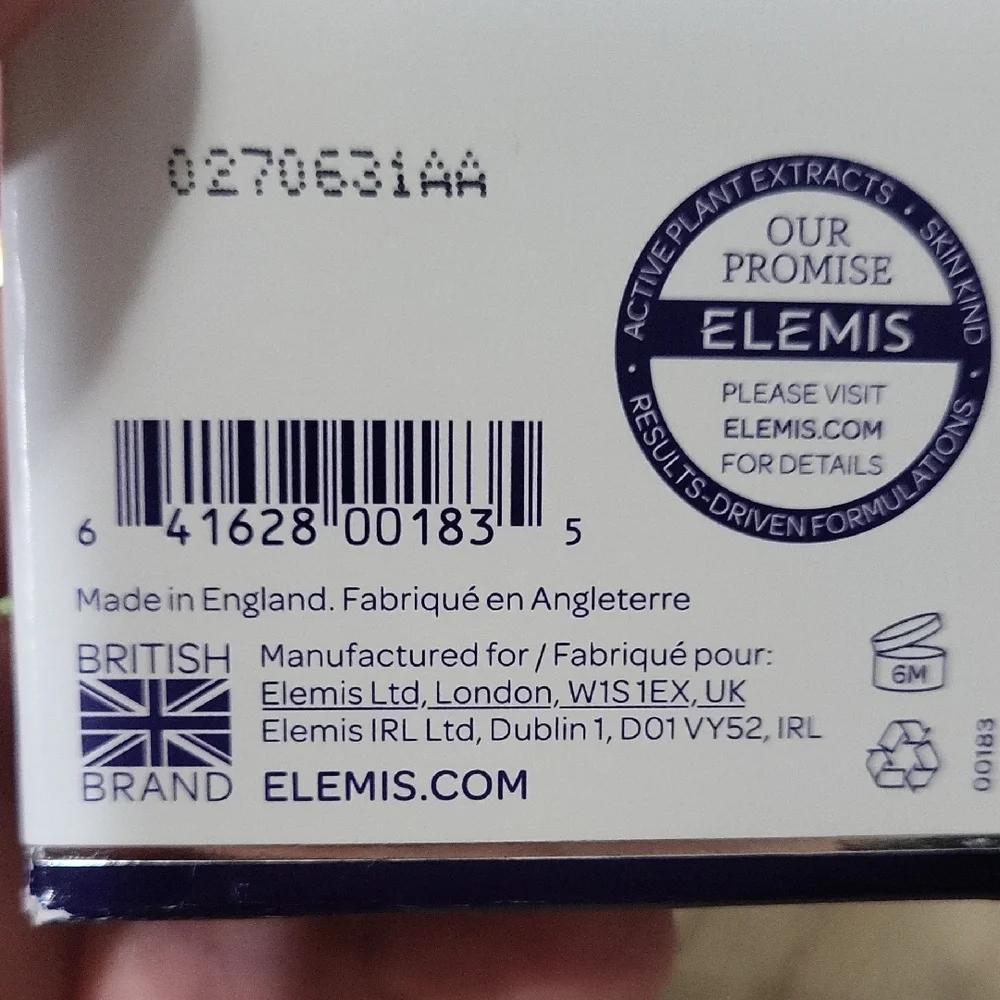 ELEMIS Hydra-Boost Day Cream - White and Purple - Picture 2 of 2